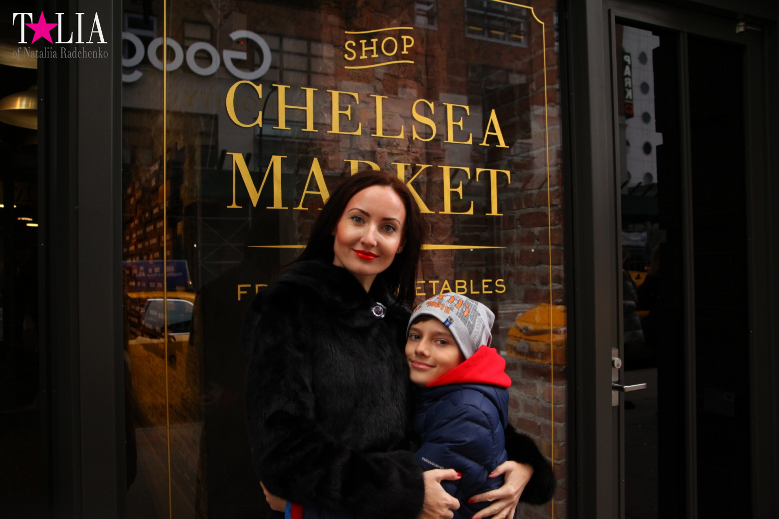 Our Thanksgiving day 2016 in Chelsea Market of New York City